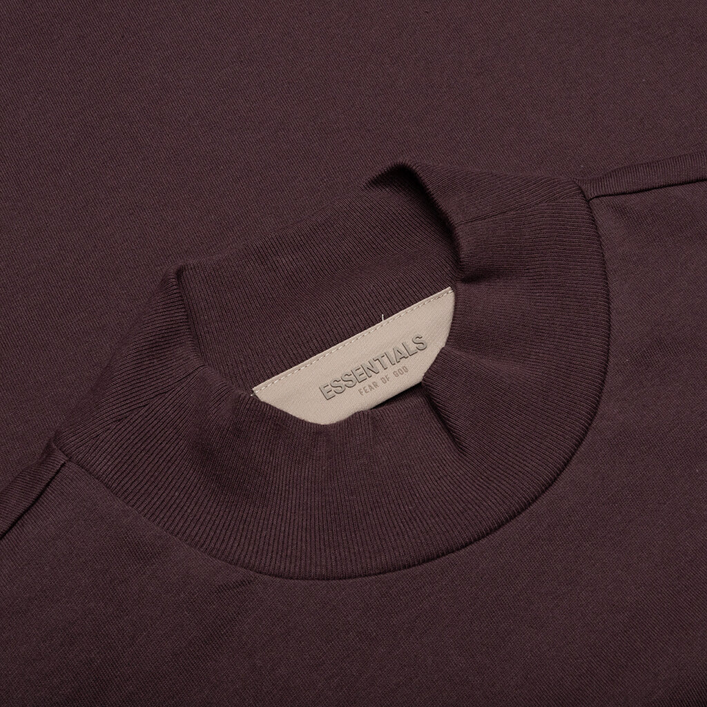 Women's 3/4 Tee Dress - Plum - Image 4