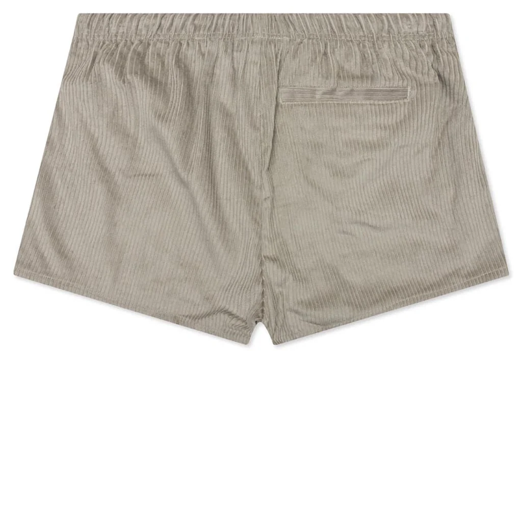 Women's Corduroy Dock Short - Seal - Image 2