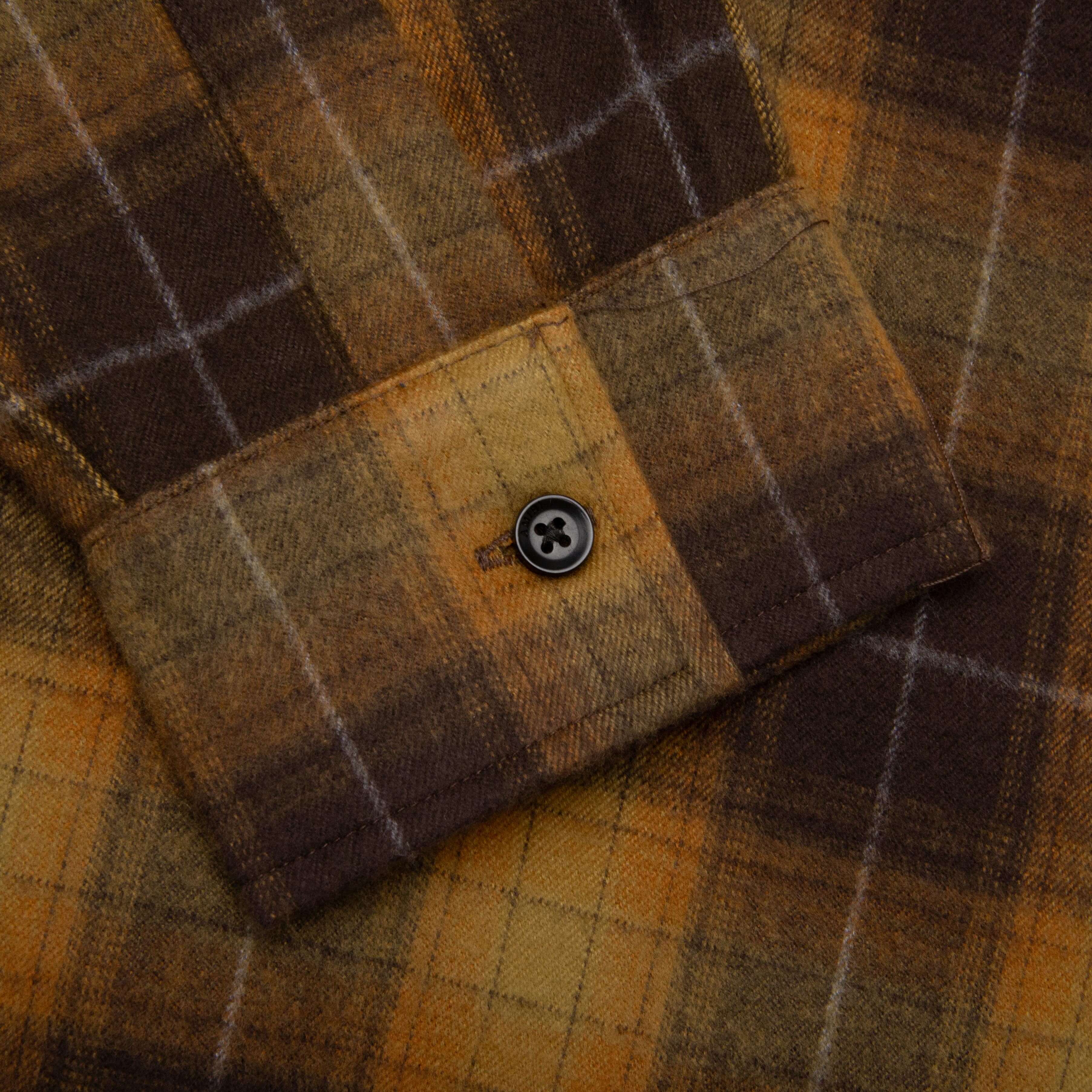 Stars Plaid Flannel - Chai Tea - Image 5
