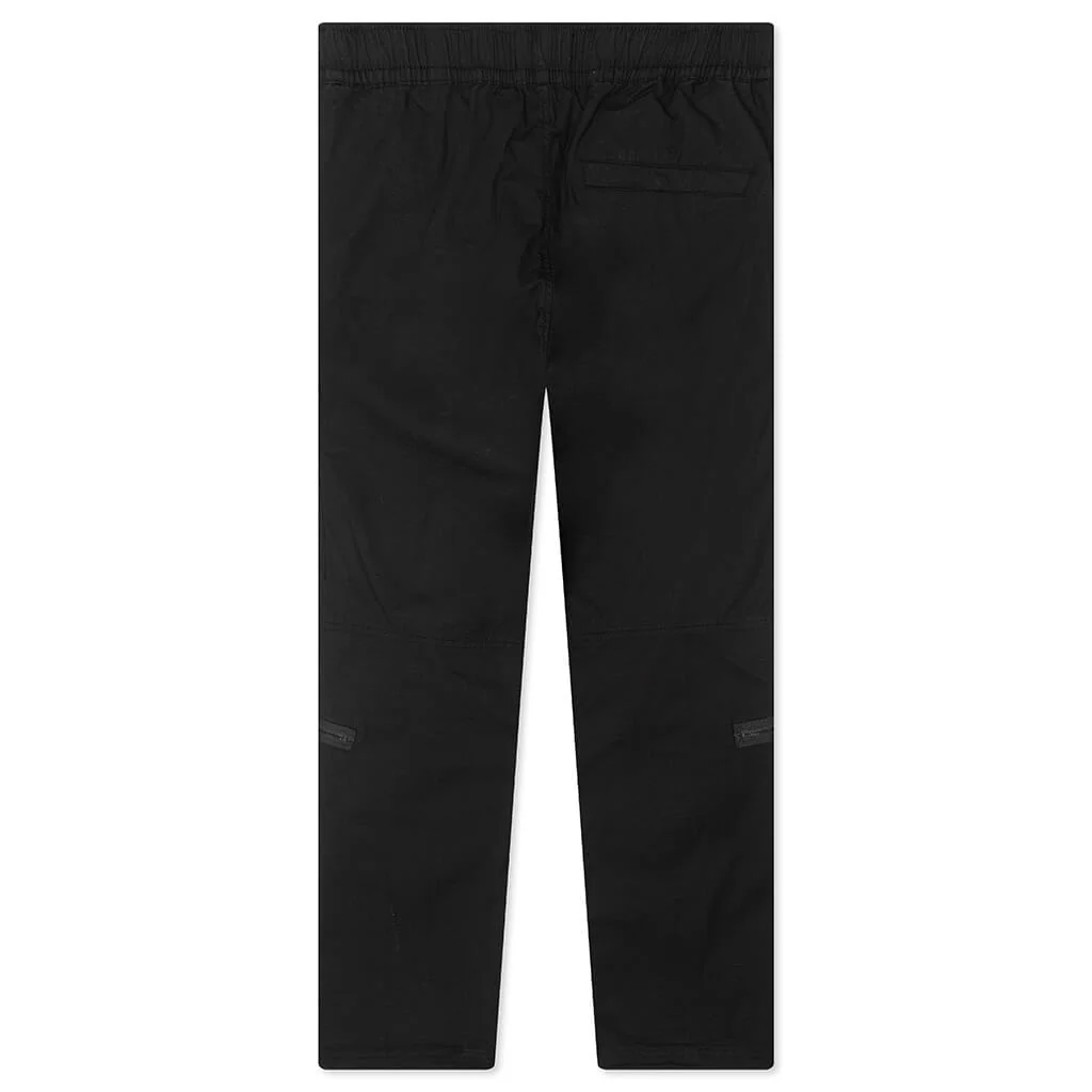 Loose Fit Cargo Pants - Black - Image 2