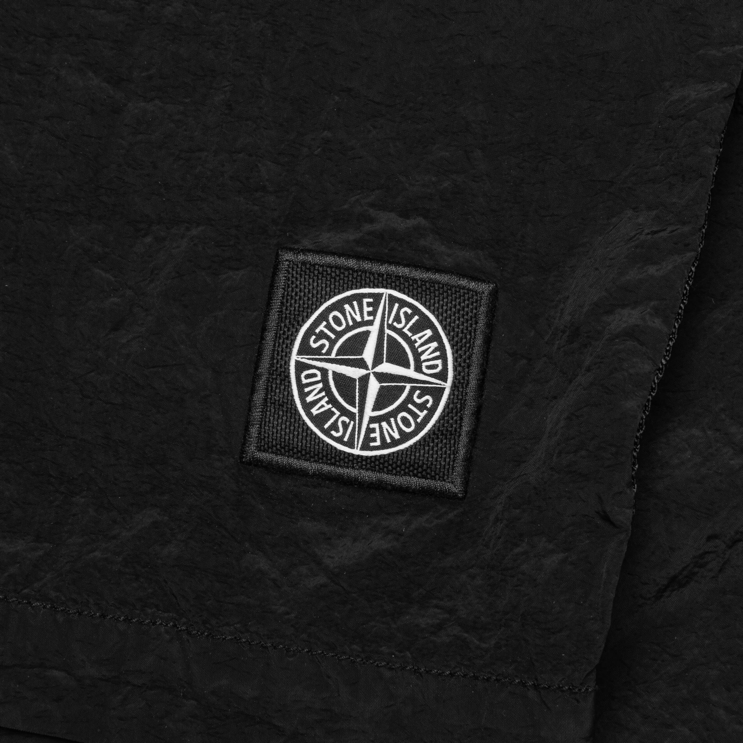 Patch Bermuada Shorts - Black - Image 3