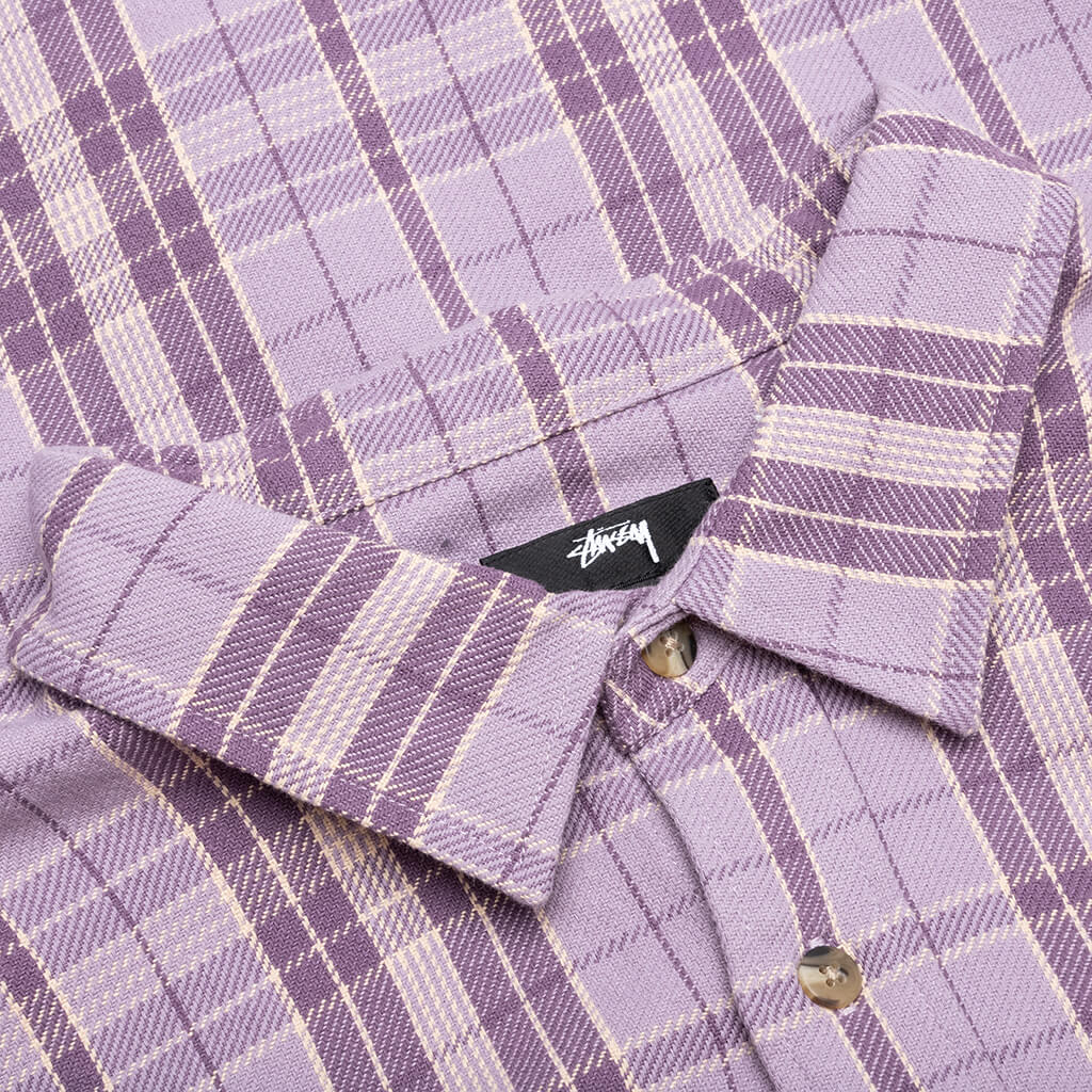 Stones Plaid Shirt - Lavender - Image 3
