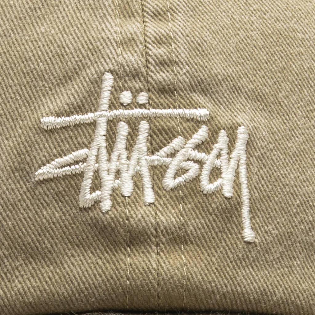 Basic Washed Low Pro Cap - Faded Tan - Image 2