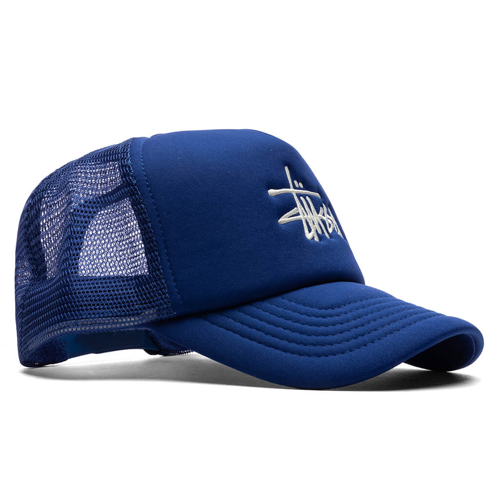 Big Basic Trucker Cap - Royal - Image 3