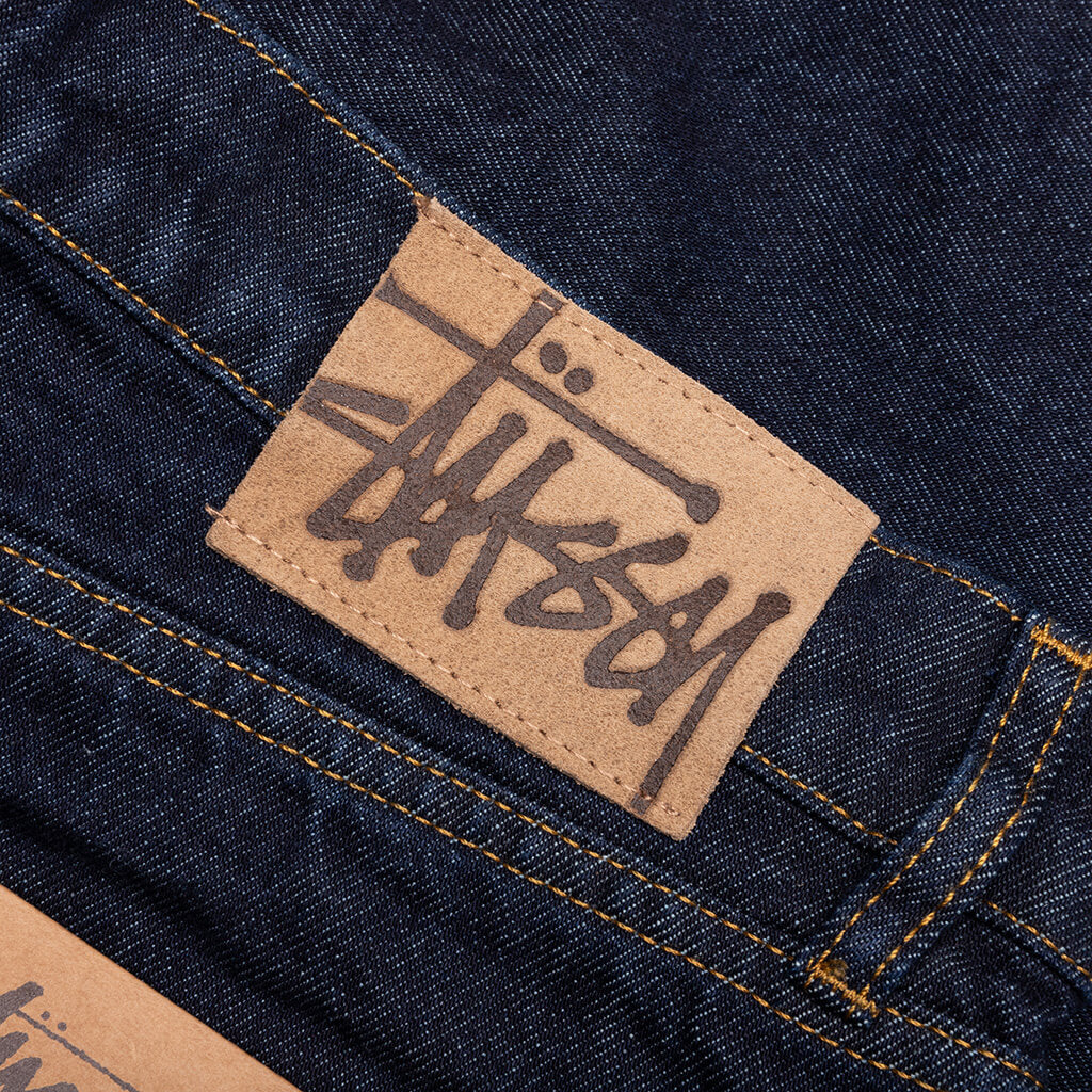 Big Ol Denim Shorts- Rinsed Indigo - Image 3