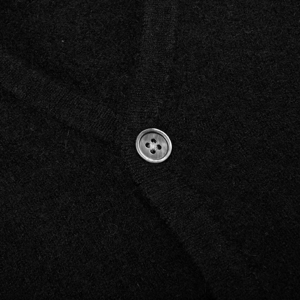 Brushed Cardigan - Black - Image 3