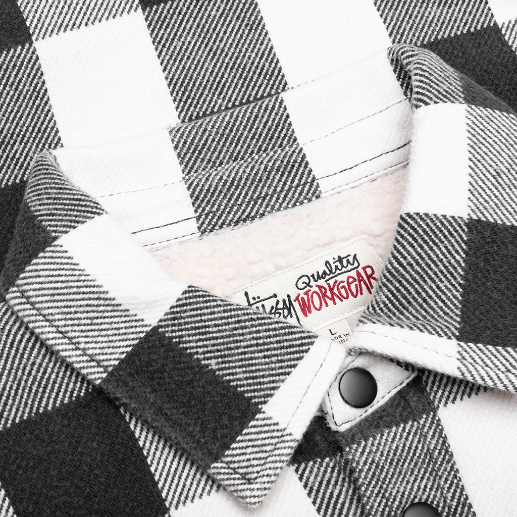 Buffalo Plaid Shirt - Bone - Image 3