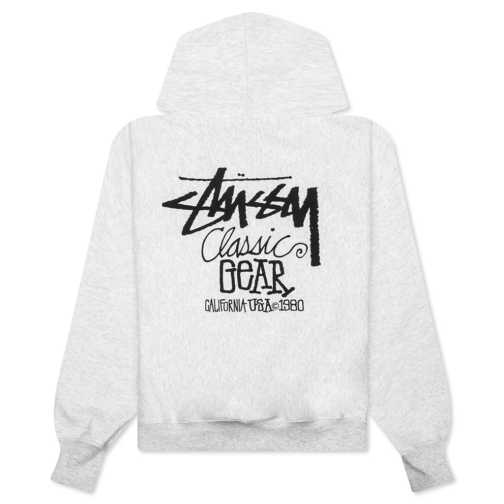 Classic Gear Hoodie - Ash Heather - Image 2