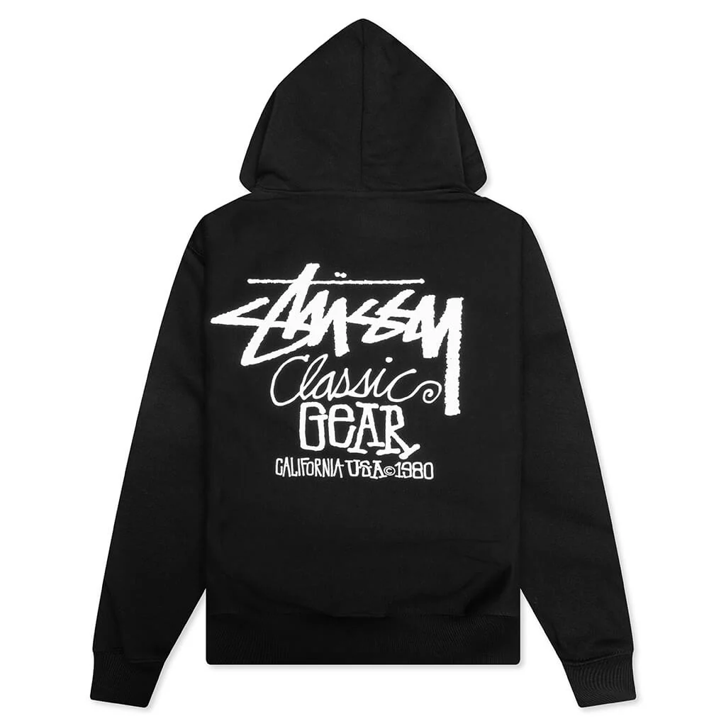 Classic Gear Hoodie - Black - Image 2
