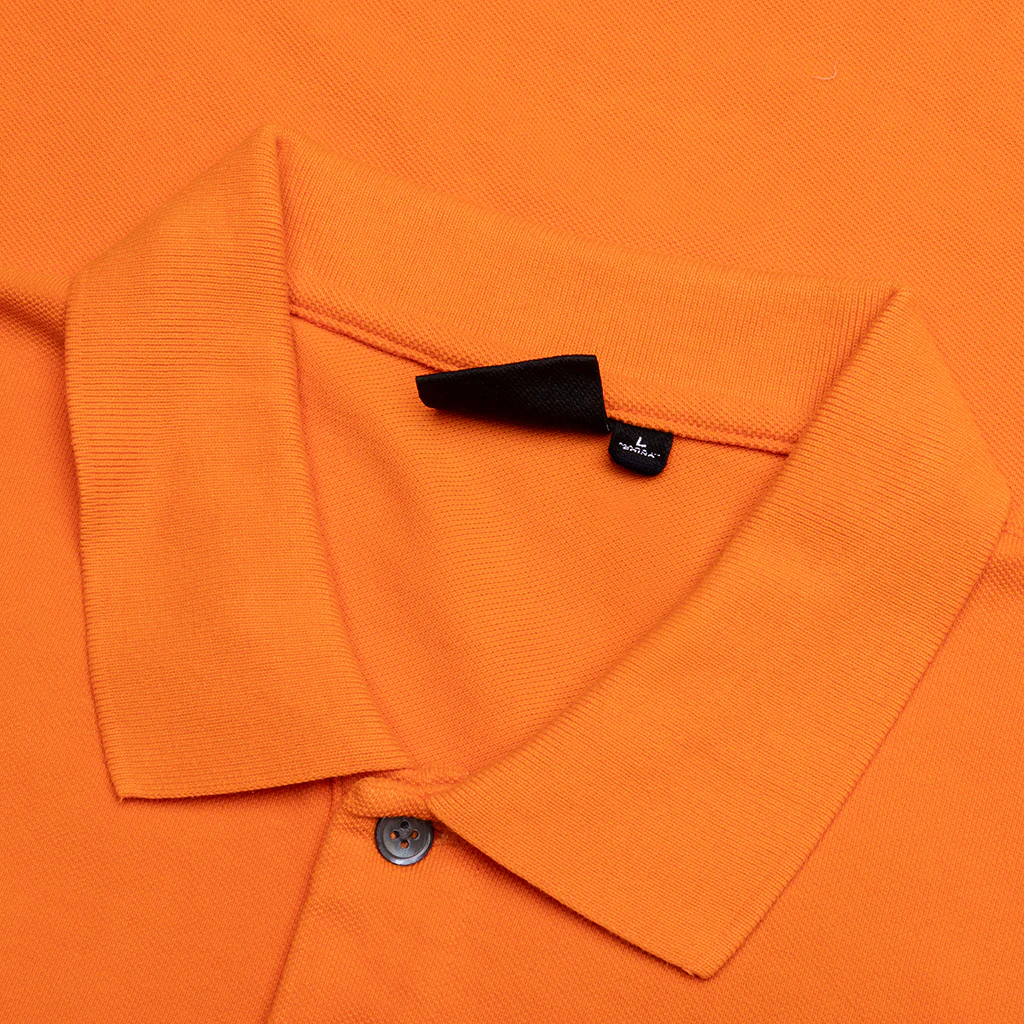 Classic Pique Polo - Orange - Image 3