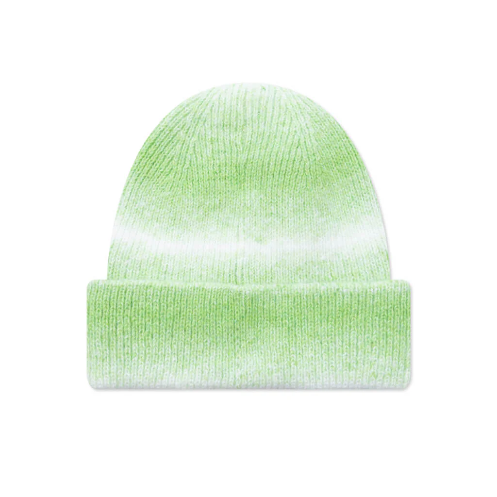 Cuff Basic Striped Beanie - Lime - Image 3