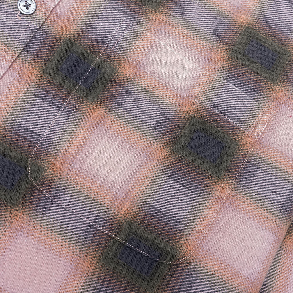 June Plaid Shirt - Rose - Image 3
