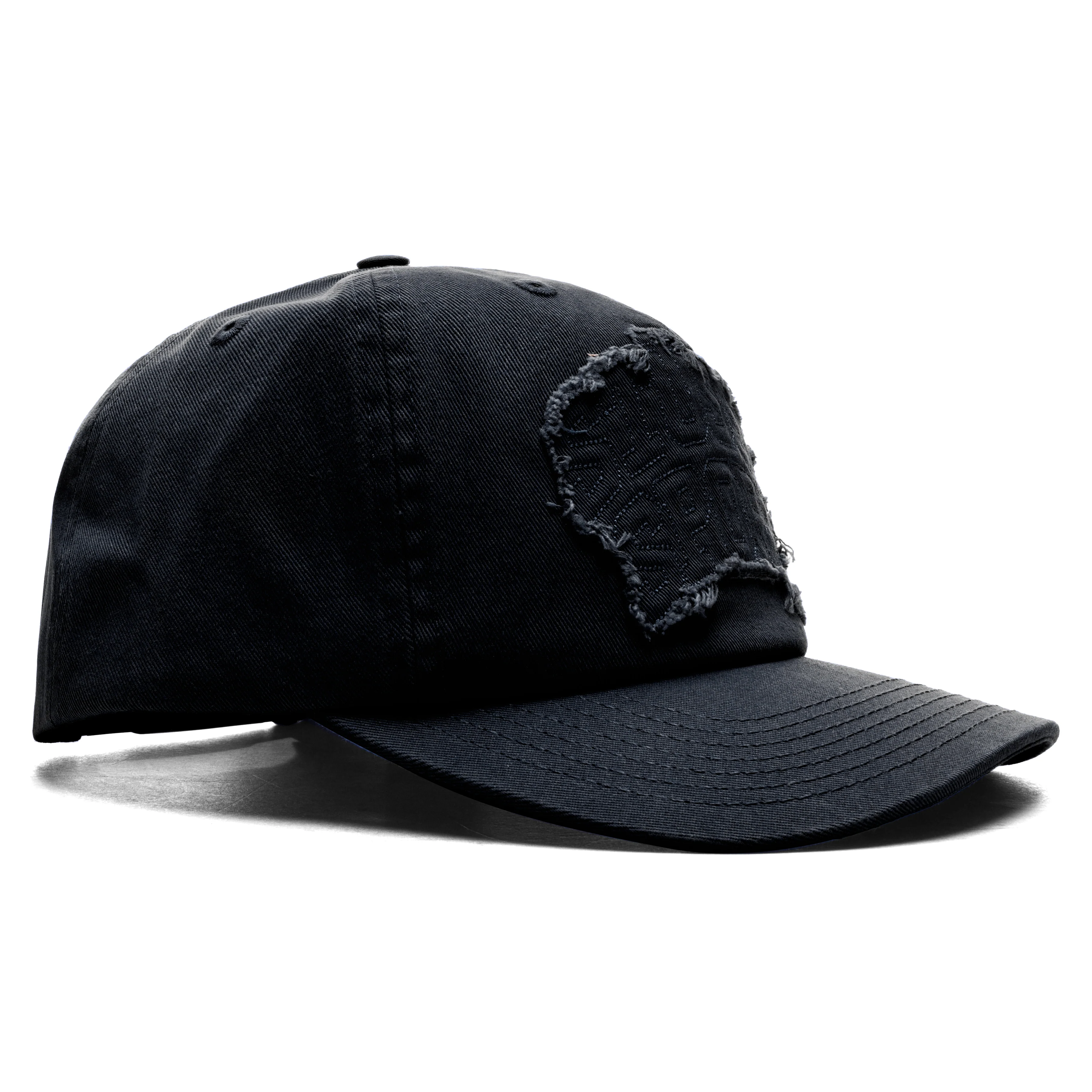Mid Sport Patch Applique Cap - Shadow Black - Image 3