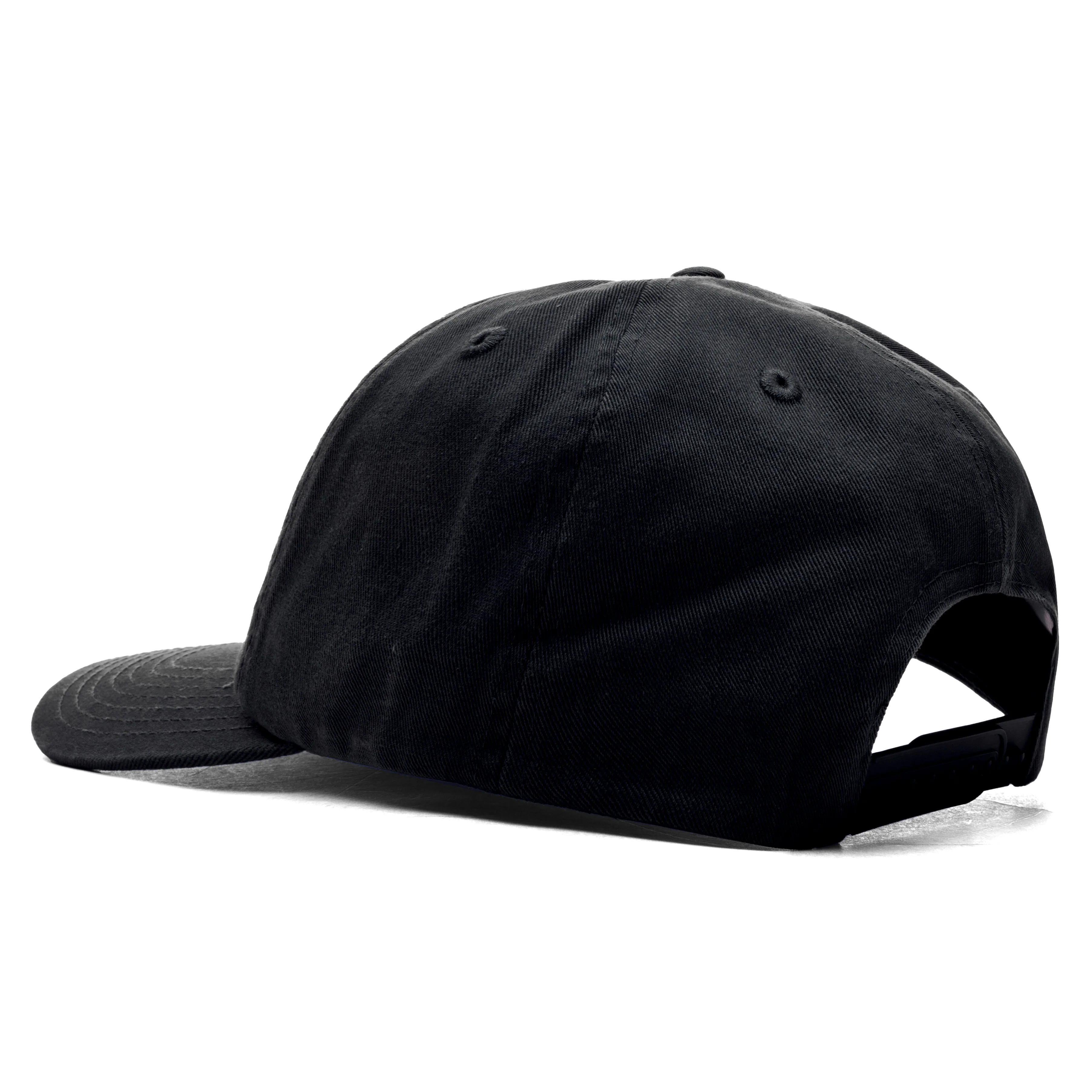 Mid Sport Patch Applique Cap - Shadow Black - Image 4