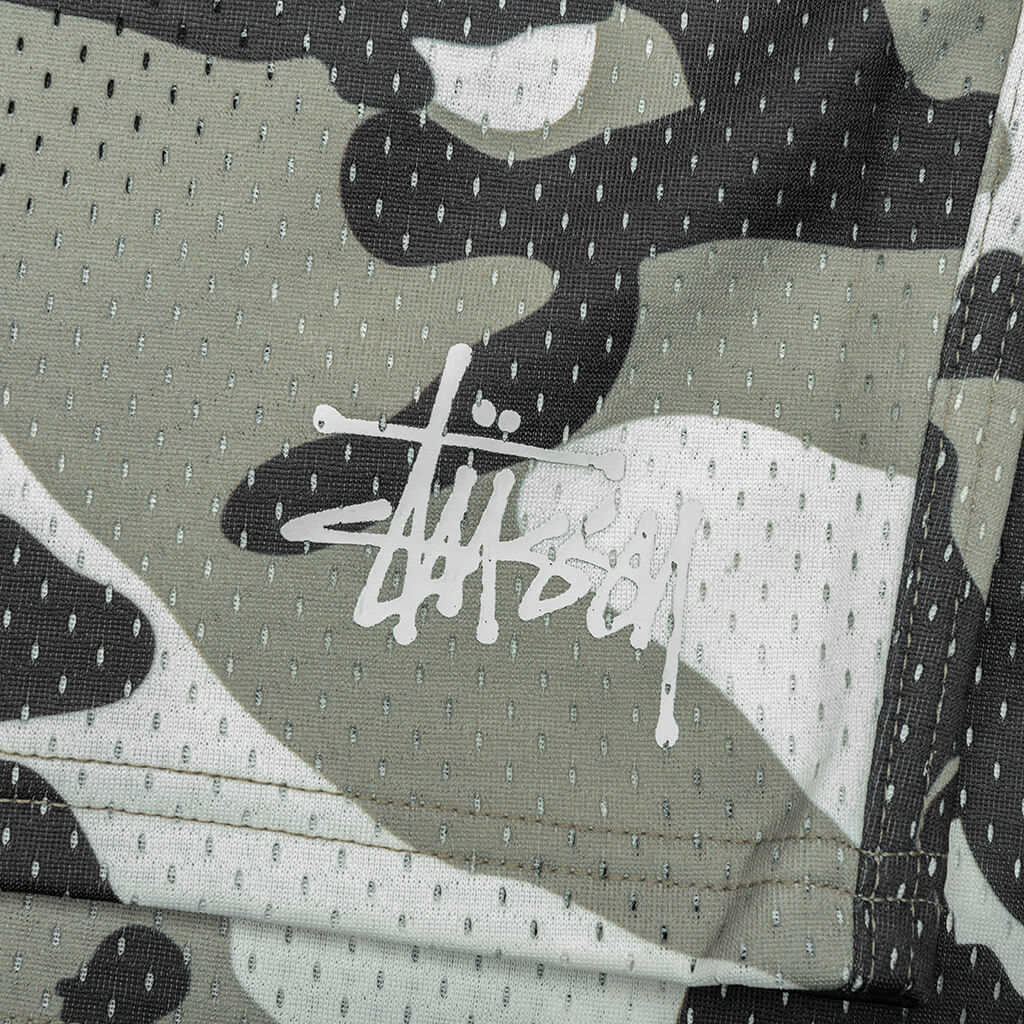 Mesh Basic Shorts - Snow Camo - Image 4
