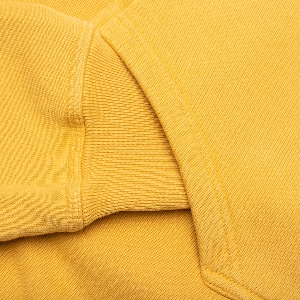 Skull & Bones Pigment Dyed Hoodie - Honey - Image 5