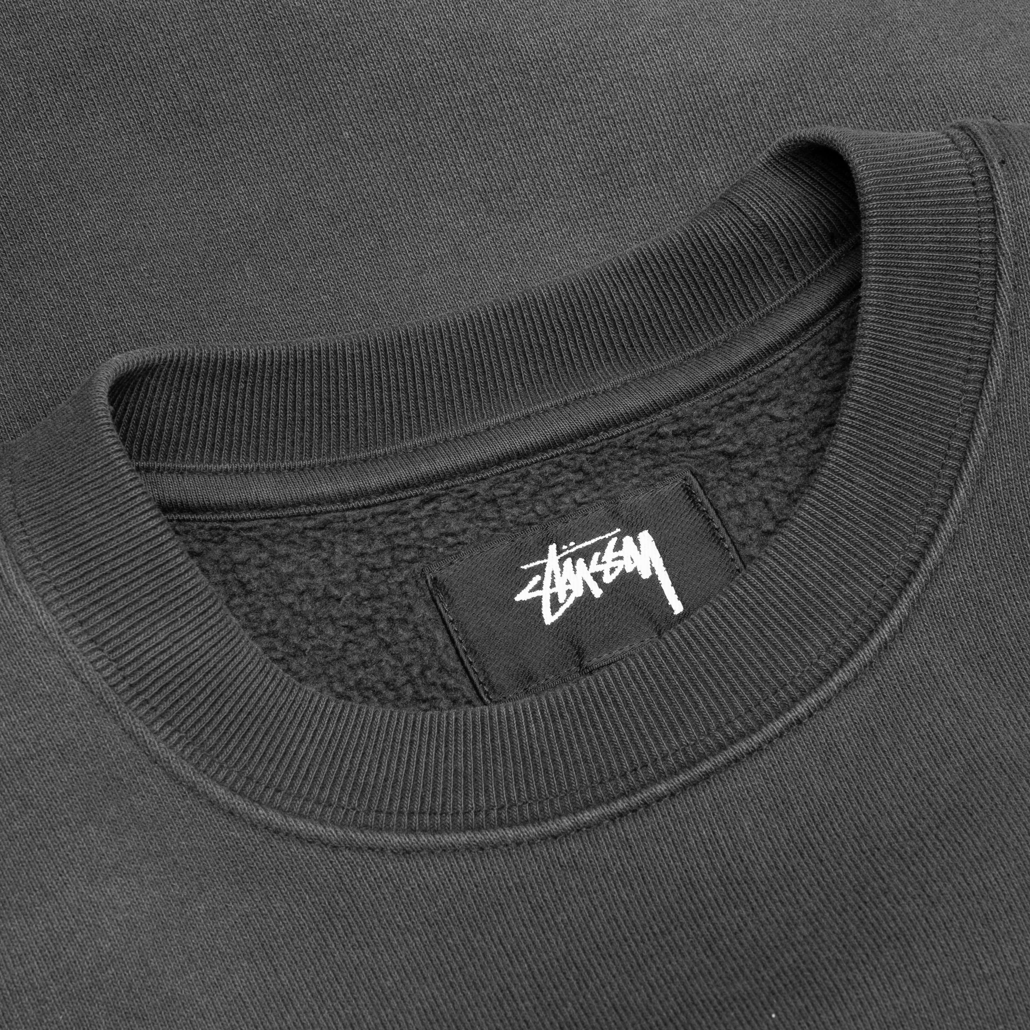 Stu Applique Crew - Black - Image 3