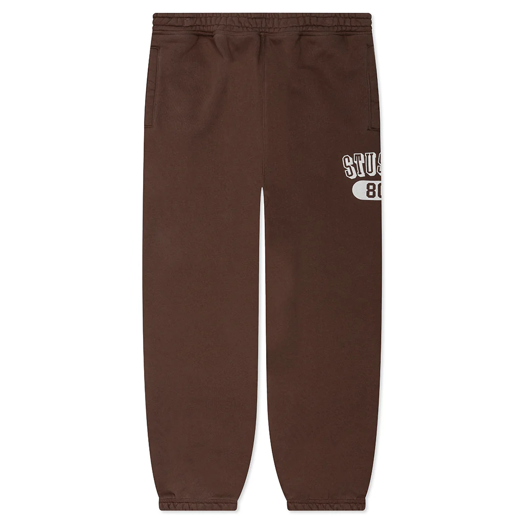 Stussy 80 Fleece Pant - Brown