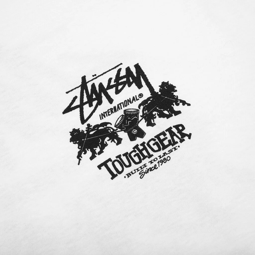 Tough Gear International Tee - White - Image 4