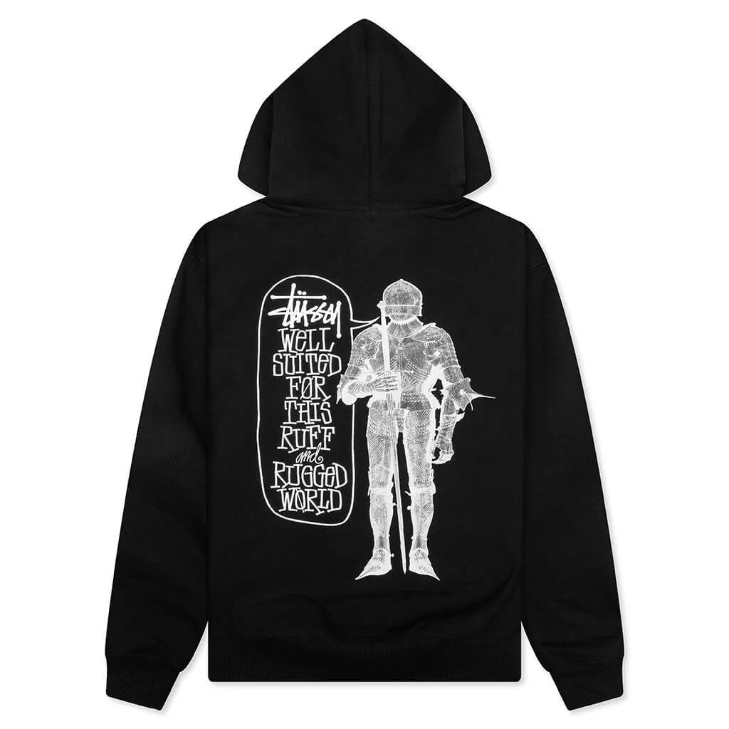 Well Suited Zip Hoodie - Black - Image 2