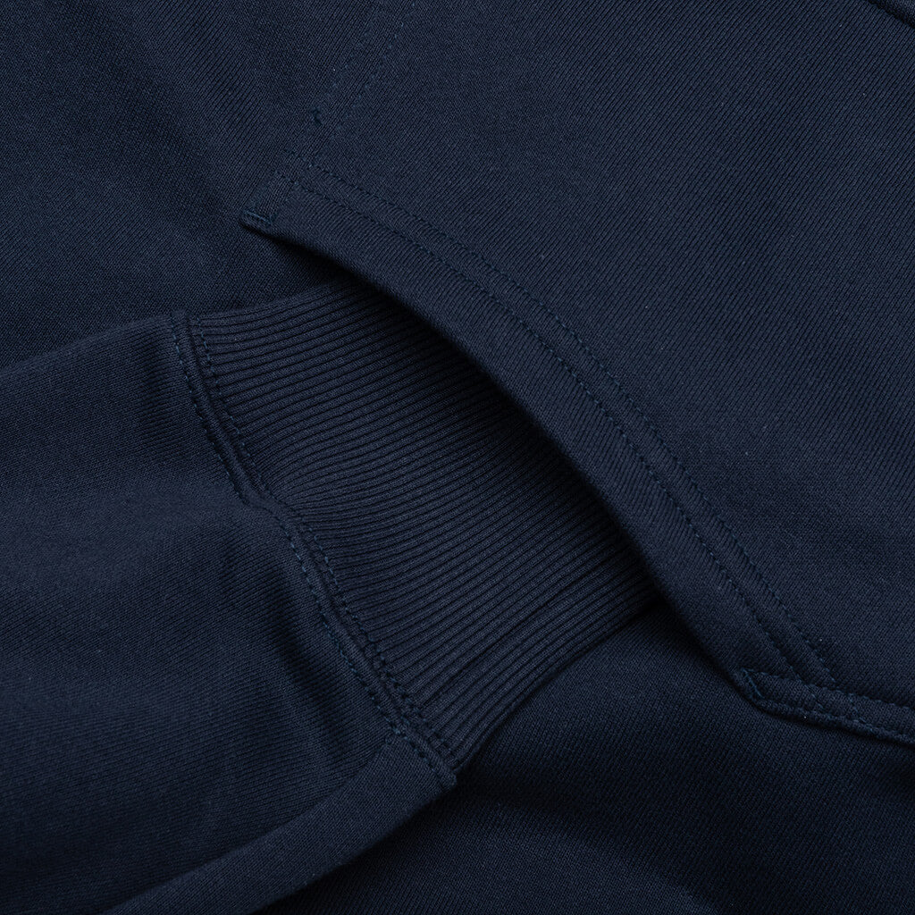 Well Suited Zip Hoodie - Navy - Image 4