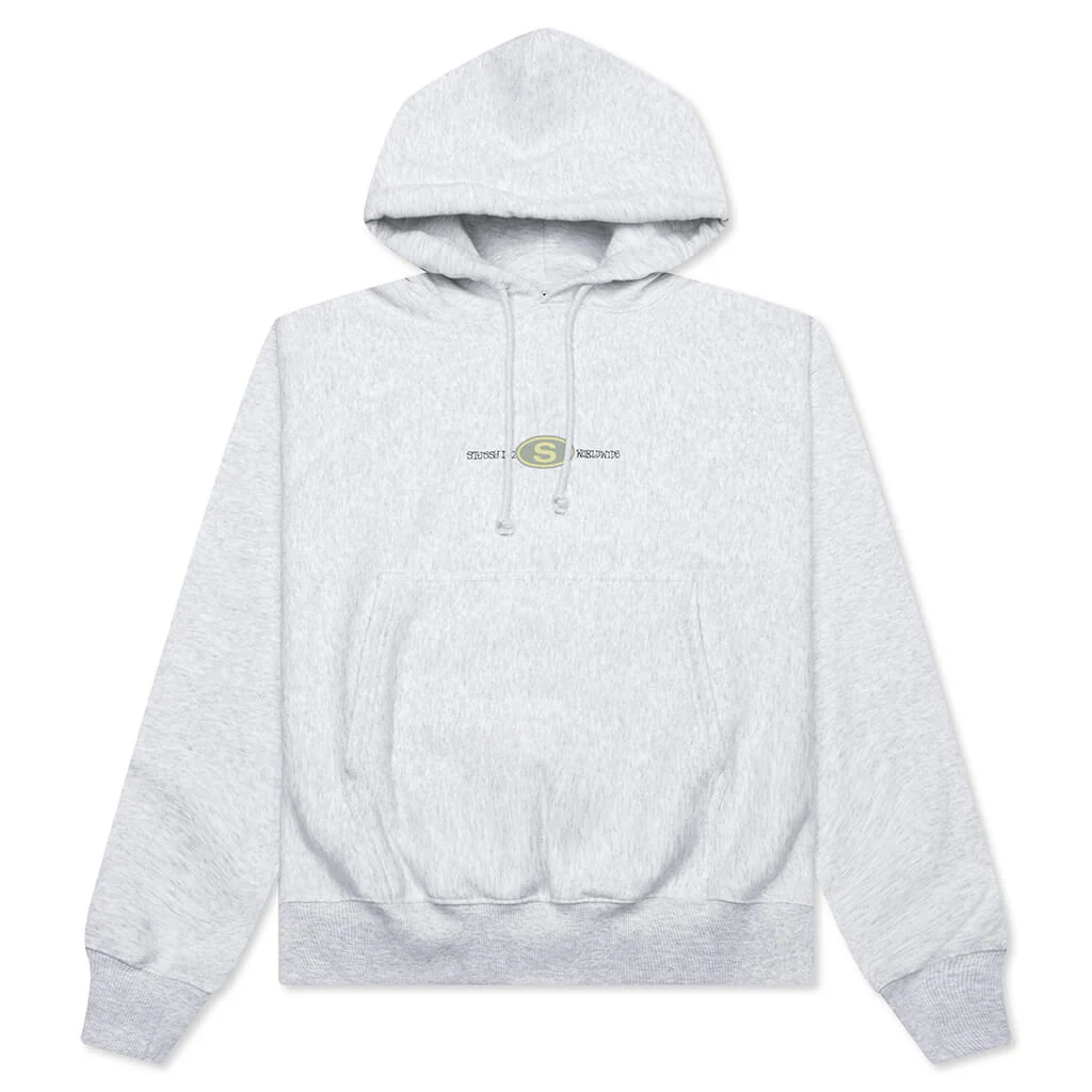 Worldwide Dot Hoodie - Ash Heather