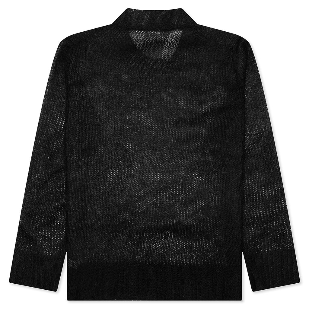 Layered Sweater With T-Shirt - Black - Image 4