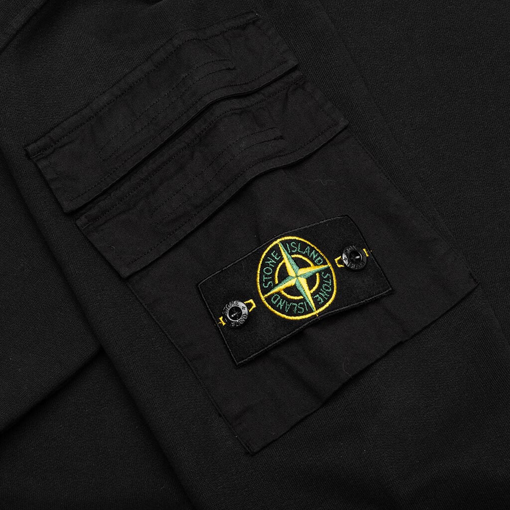 Pocket Sweatshirt - Black - Image 3