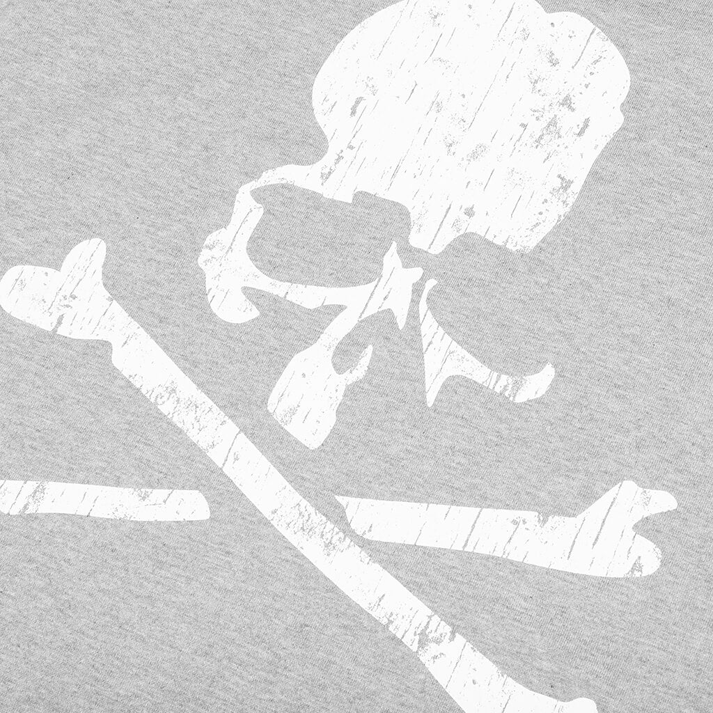 Top Grey Printed T-Shirt - Top Grey - Image 4