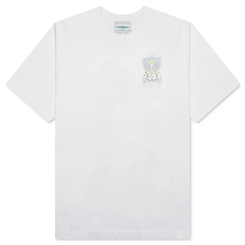 Tennis Pastelle T-Shirt - White