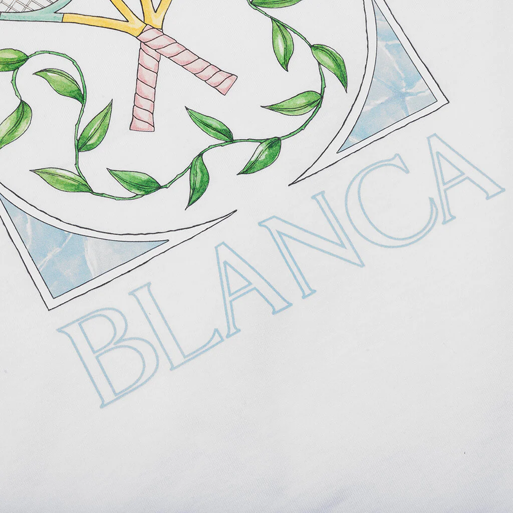 Tennis Pastelle T-Shirt - White - Image 4