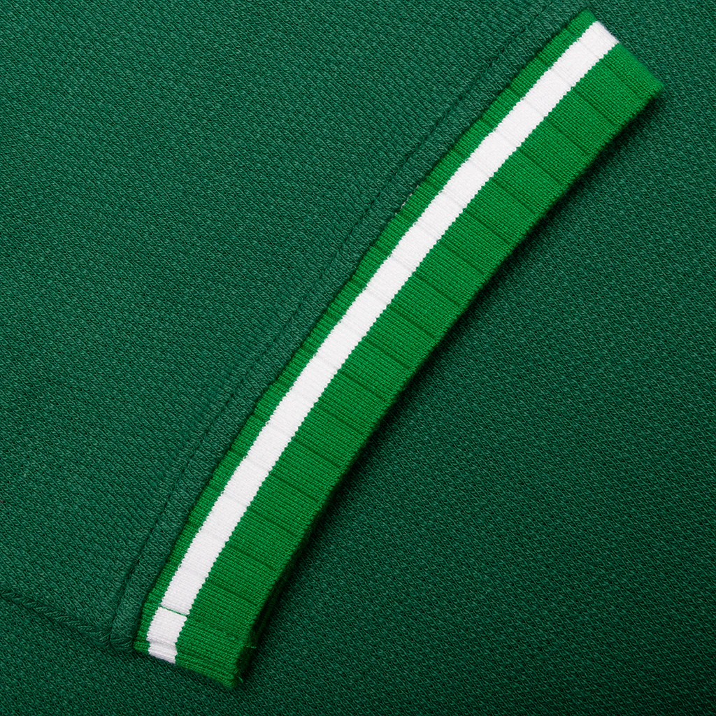 Textured Pique Polo - Evergreen - Image 4