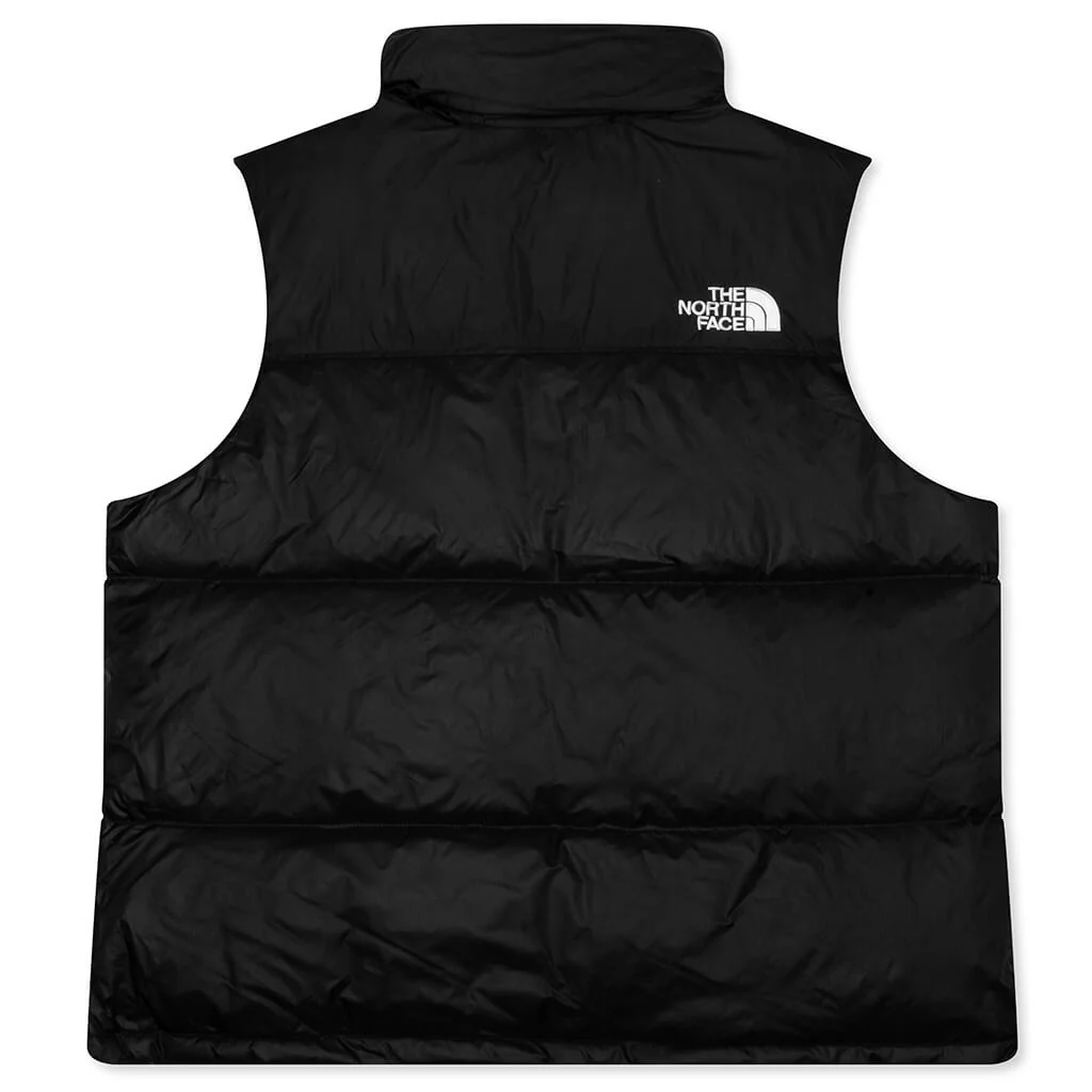 1996 Retro Nuptse Vest - Black/Red - Image 2