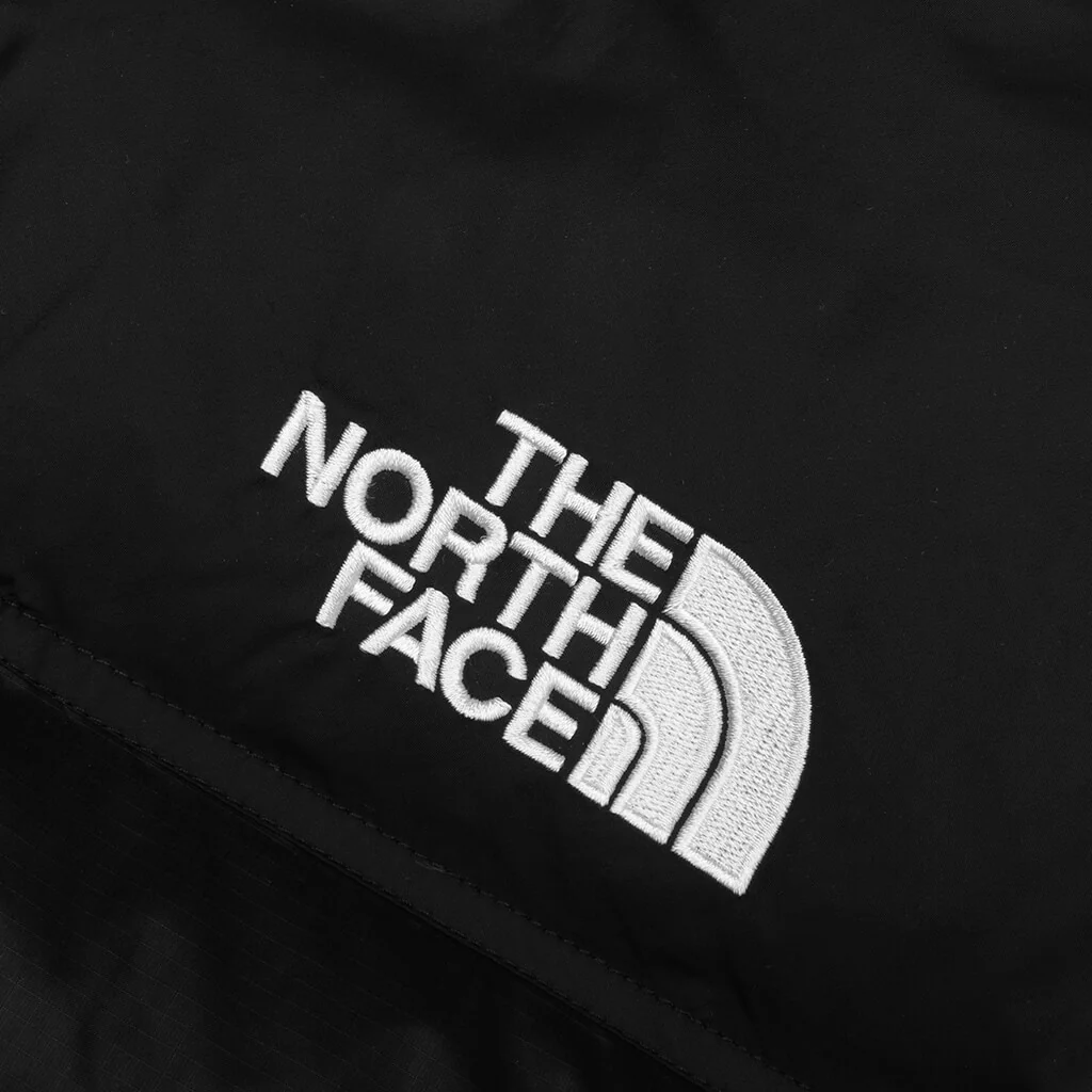 1996 Retro Nuptse Vest - Black/Red - Image 3