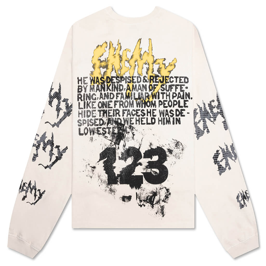 Theatre CVA L/S Tee - Vintage White - Image 2