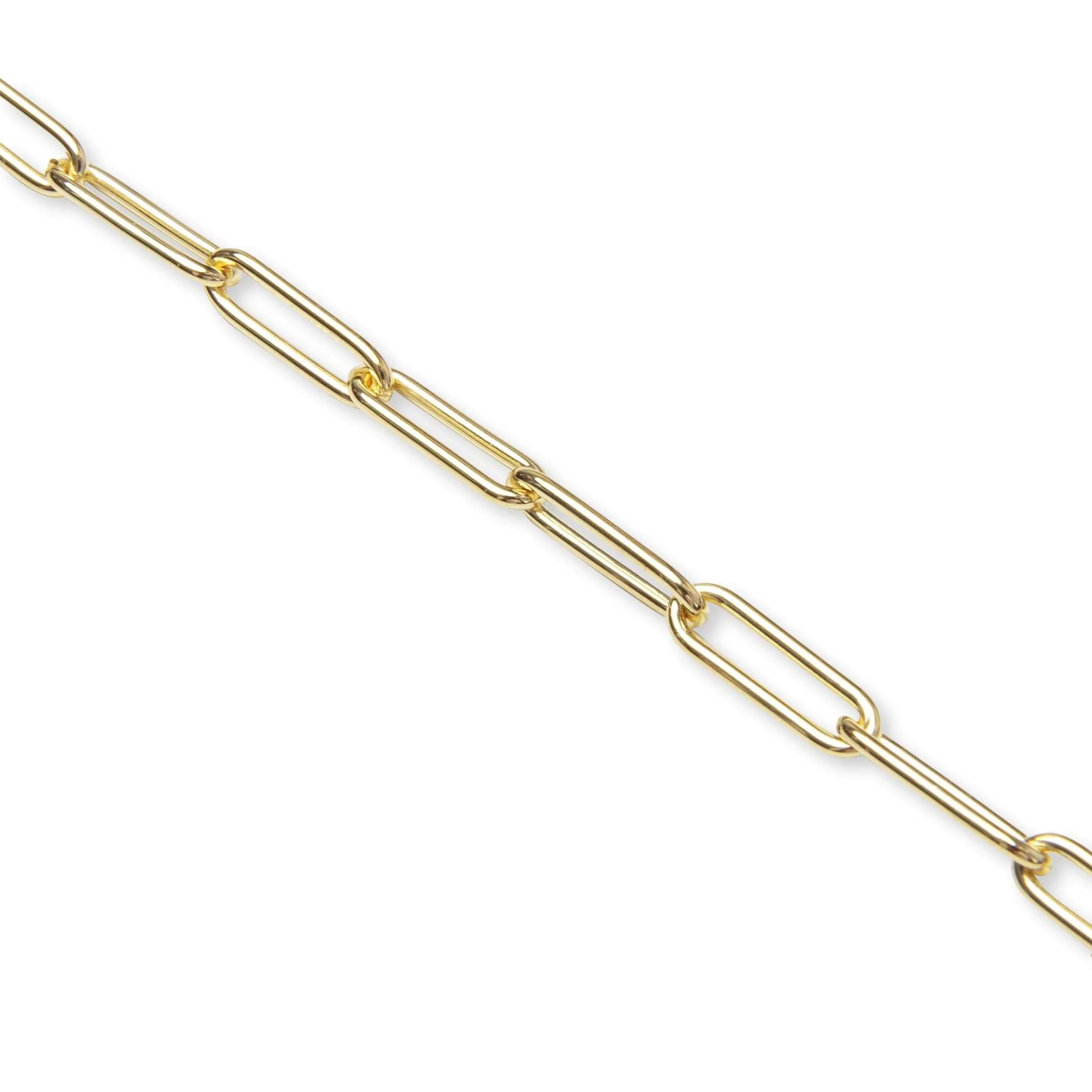 Box Chain Gold - S925 Sterling Silver with 18K Gold Plating - Image 2