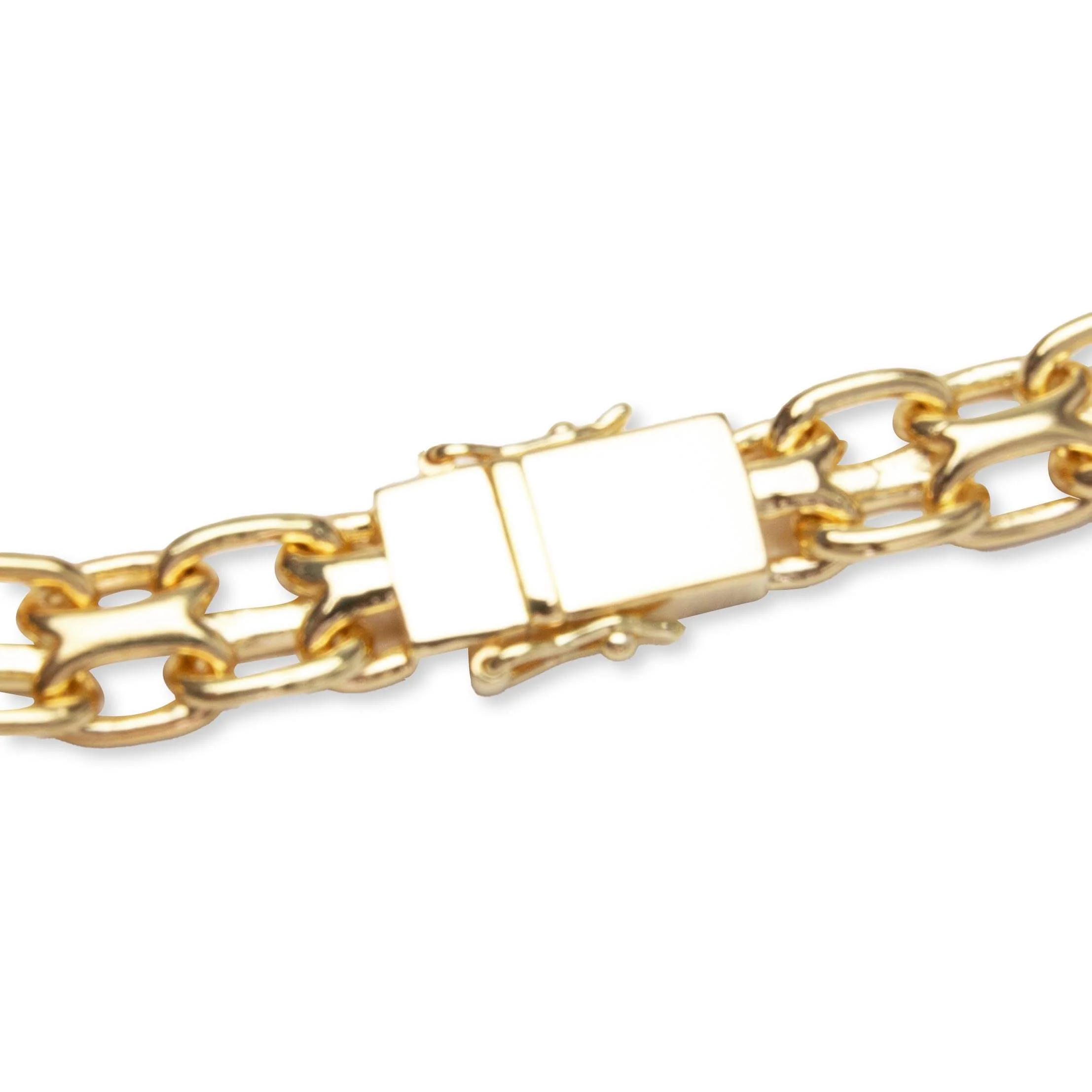 Vintage Bracelet Gold - S925 Sterling Silver with 18K Gold Plating - Image 3