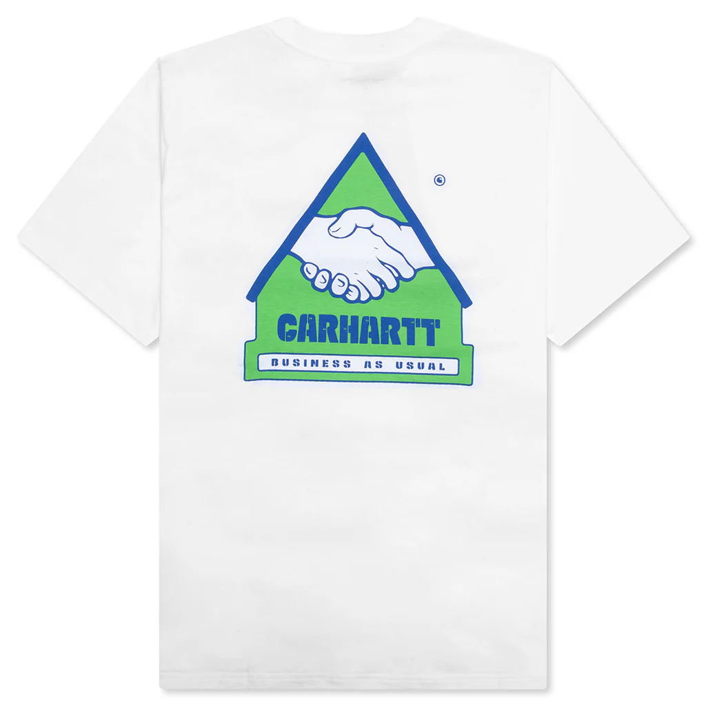 Trade S/S T-Shirt - White - Image 2