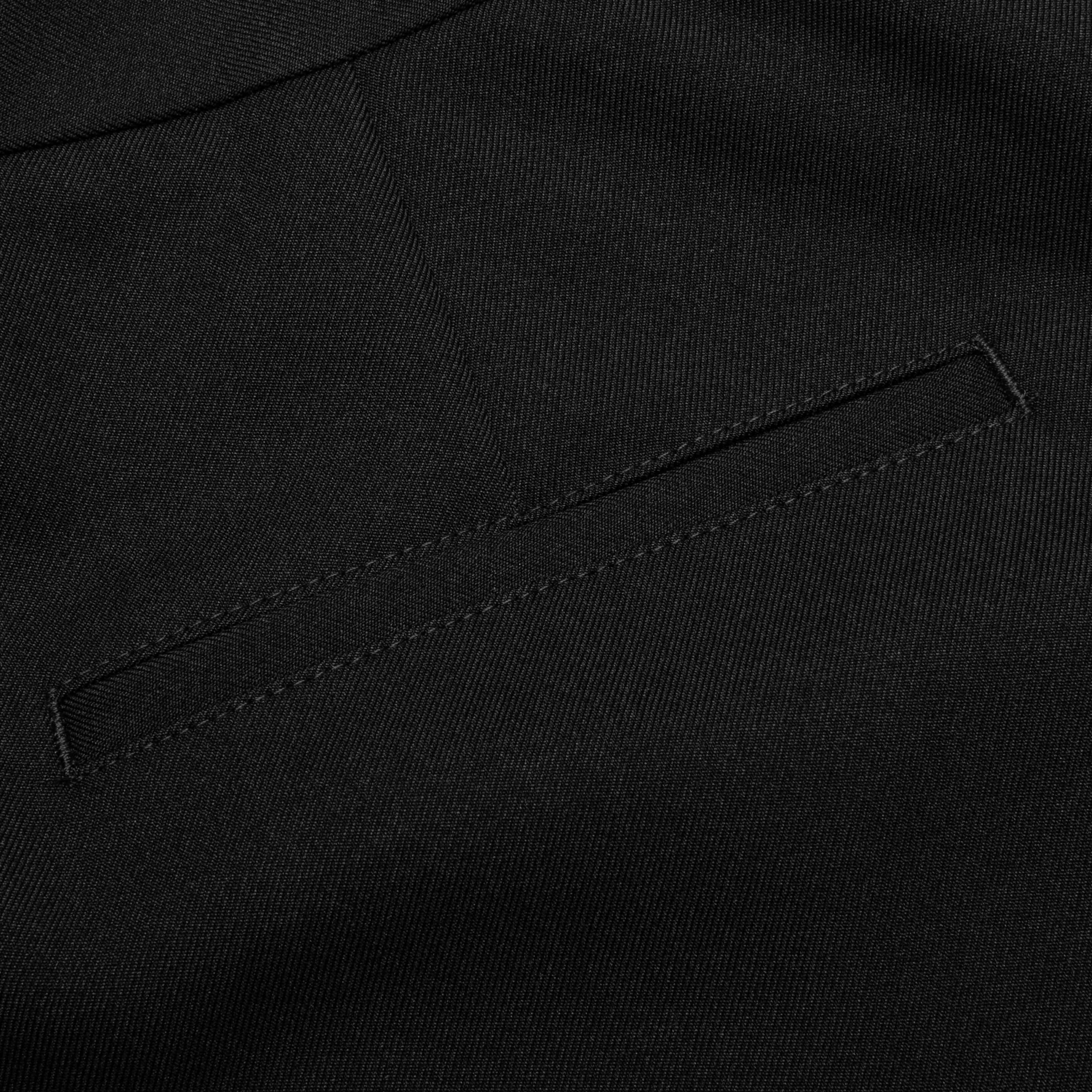 Wide Leg Formal Trouser - Black - Image 5