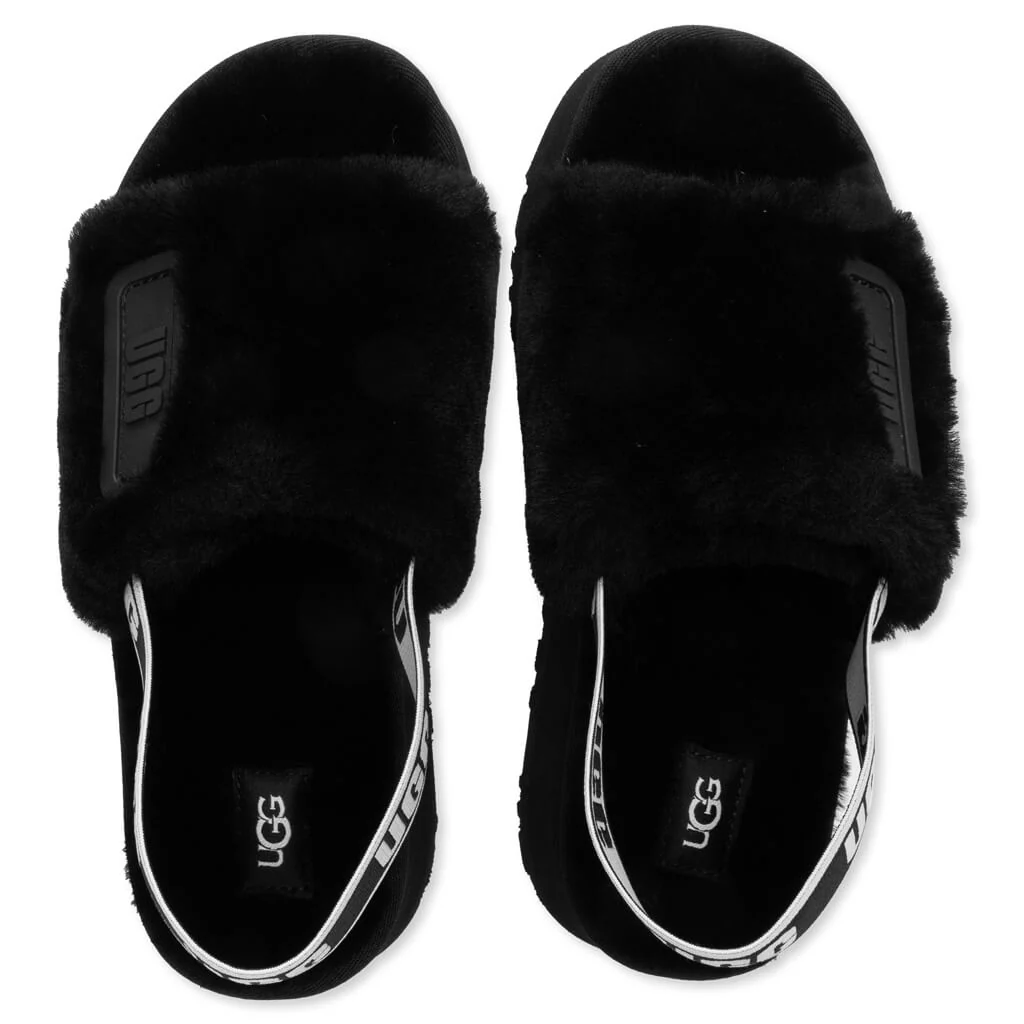 Women's Disco Slide - Black - Image 4