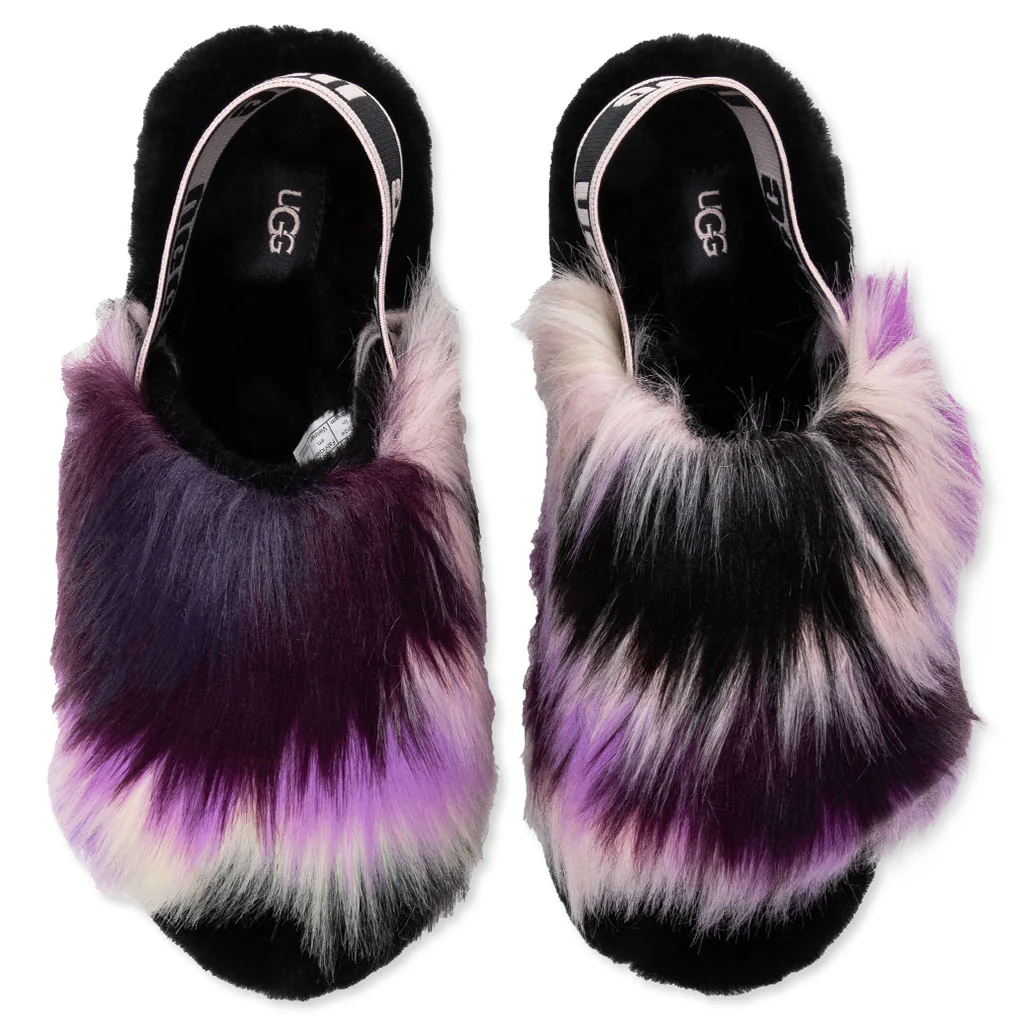 Women's Fluff Yeah Slide - Tie Dye Magnolia - Image 4