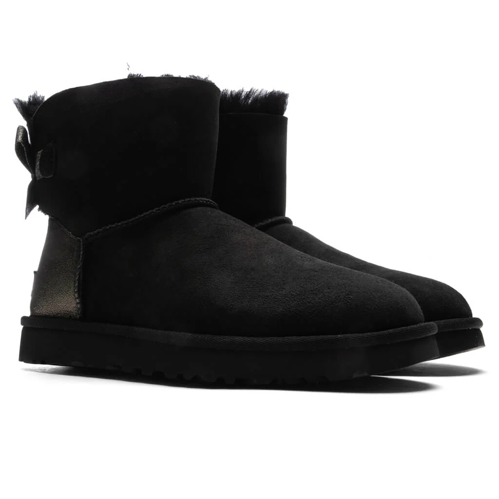 Women's Mini Bailey Bow Glitz Boot - Black - Image 2