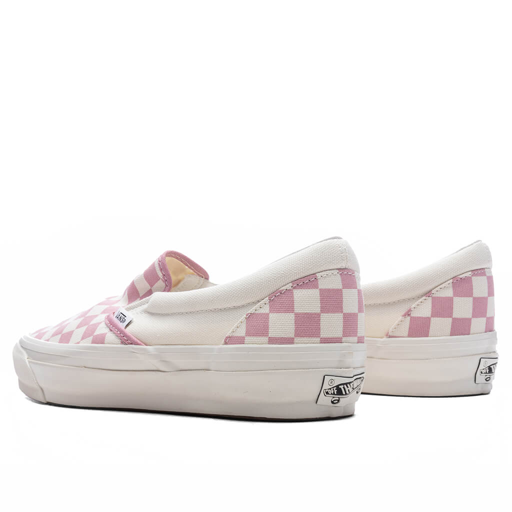 Premium Classic Slip-On 98 - Checkerboard Pink - Image 3