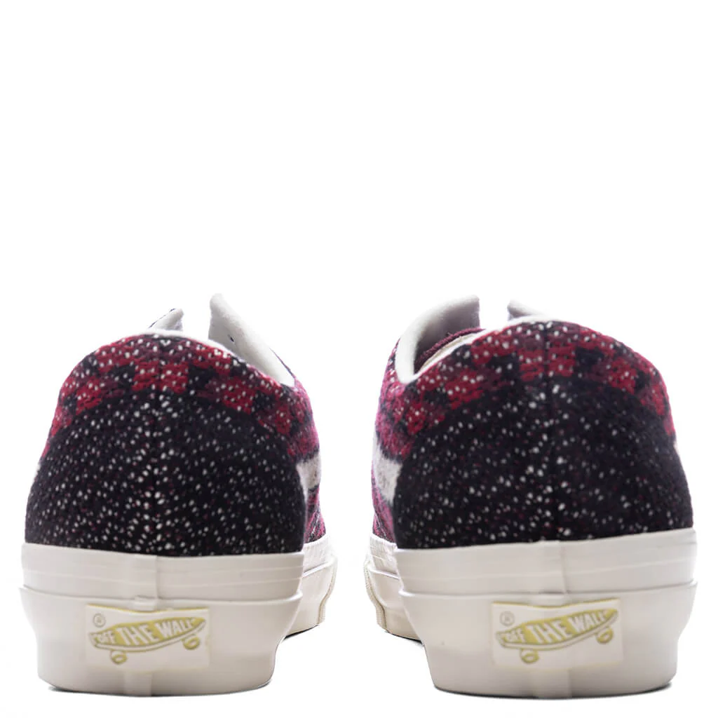 Premium Old Skool 36 Engineered Knit - Geo Check Bordeaux - Image 4