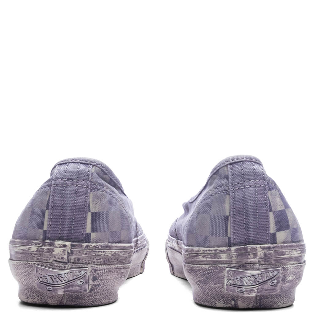 LX Authentic Reissue 44 - Dip Dye Checkerboard Lavender Gray - Image 4