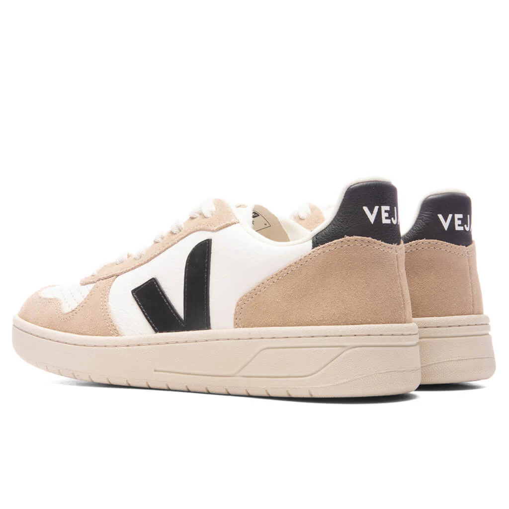 V-10 Leather - Extra White/Black Sahara - Image 3