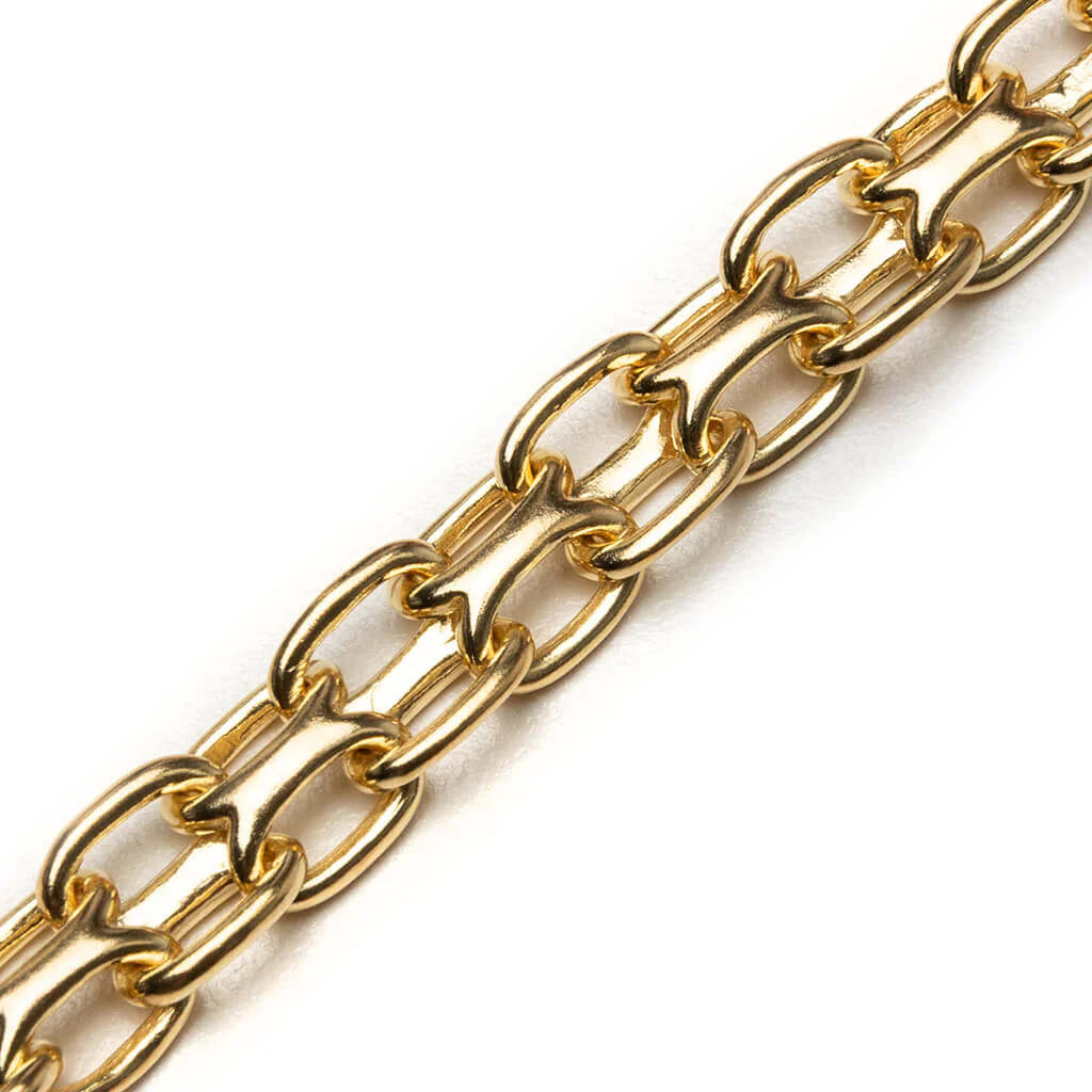 Vintage Necklace Gold - 925 Sterling Silver/9K Gold - Image 2