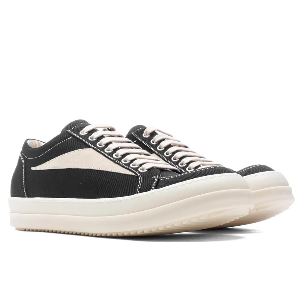 Vintage Sneaks - Black/Milk/Milk - Image 2