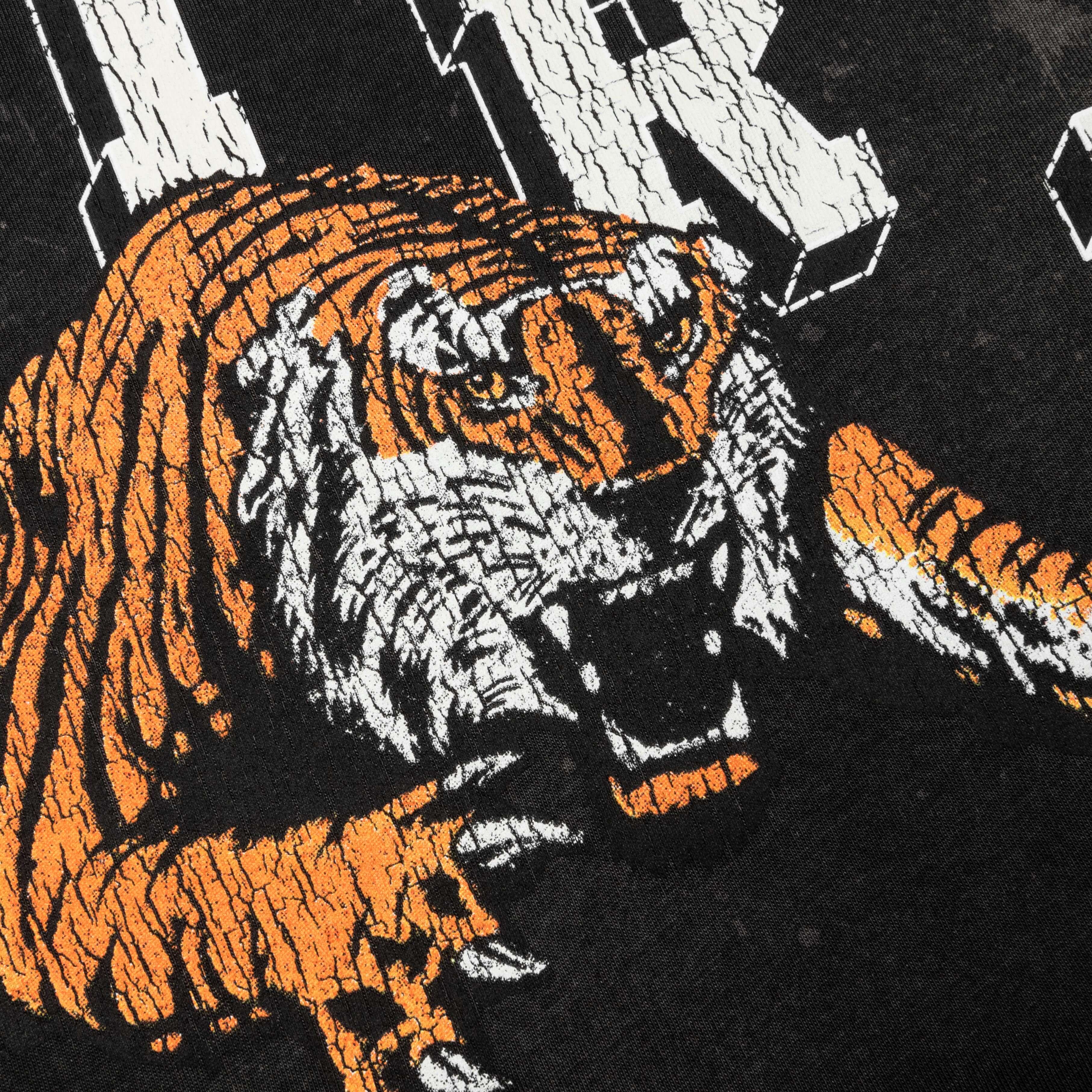 Vintage Tiger Tee - Black - Image 4