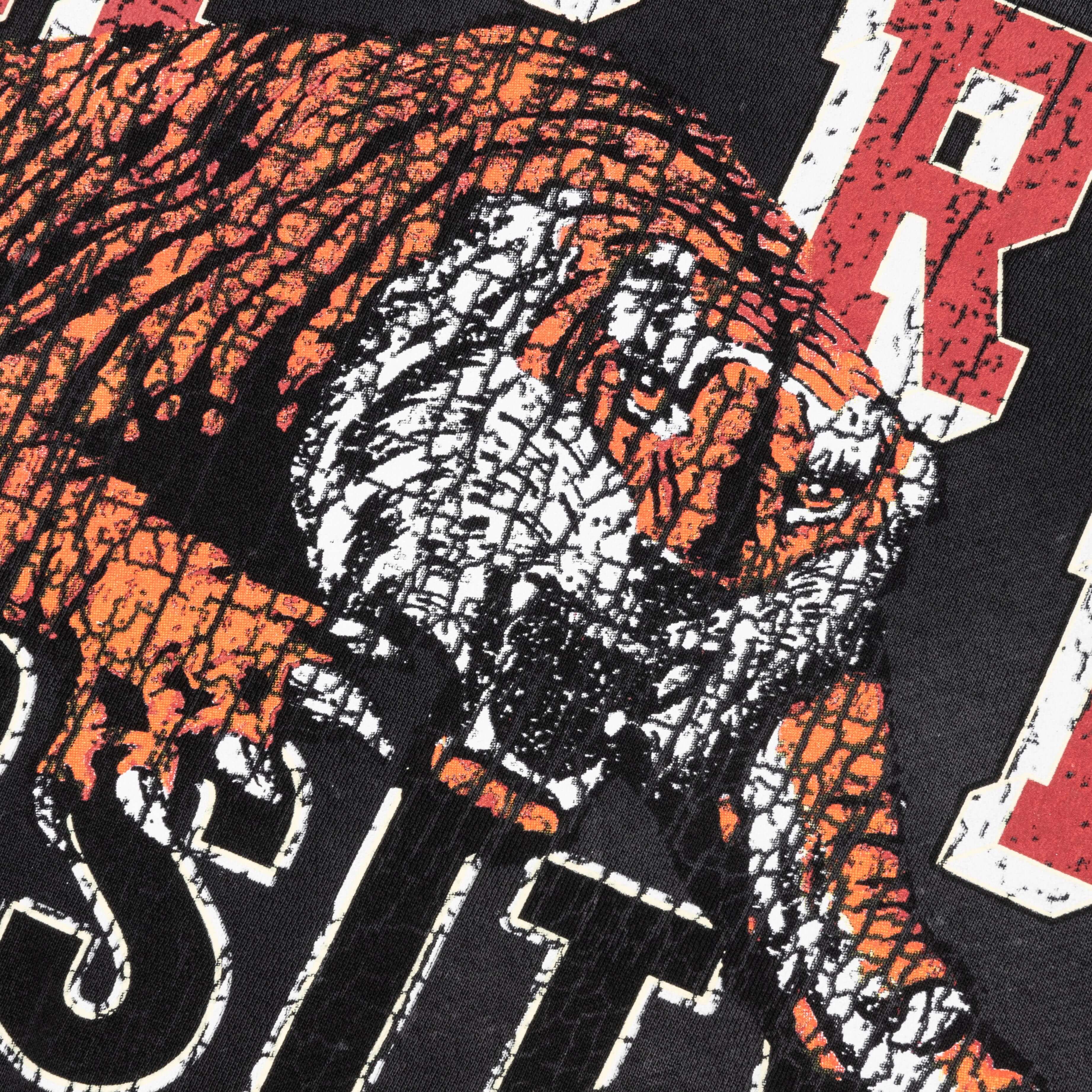 Vintage Tiger Varsity Hoodie - Black - Image 5